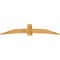 Ekena Millwork Bellingham Rough Sawn Timber Gable Bracket, Western Red Cedar, 72"W x 18"H x 2"D x 6"F, 6/12 Pitch GBW072X18X0206BEL00RWR - alternate 2